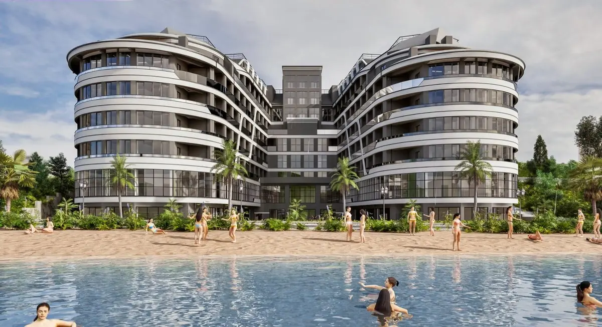 5 yıldızlı otel projesi — deniz cephesi